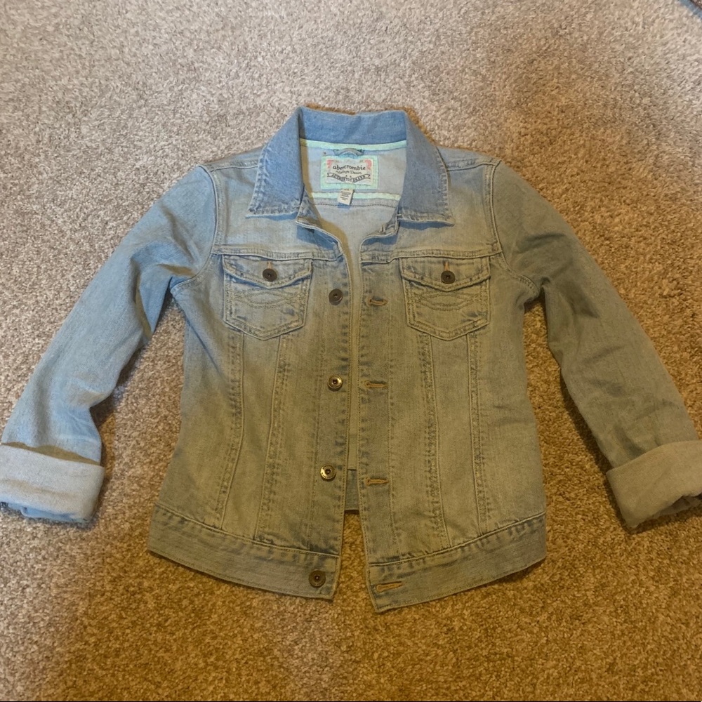 Vintage Abercrombie Stretch Jean Jacket